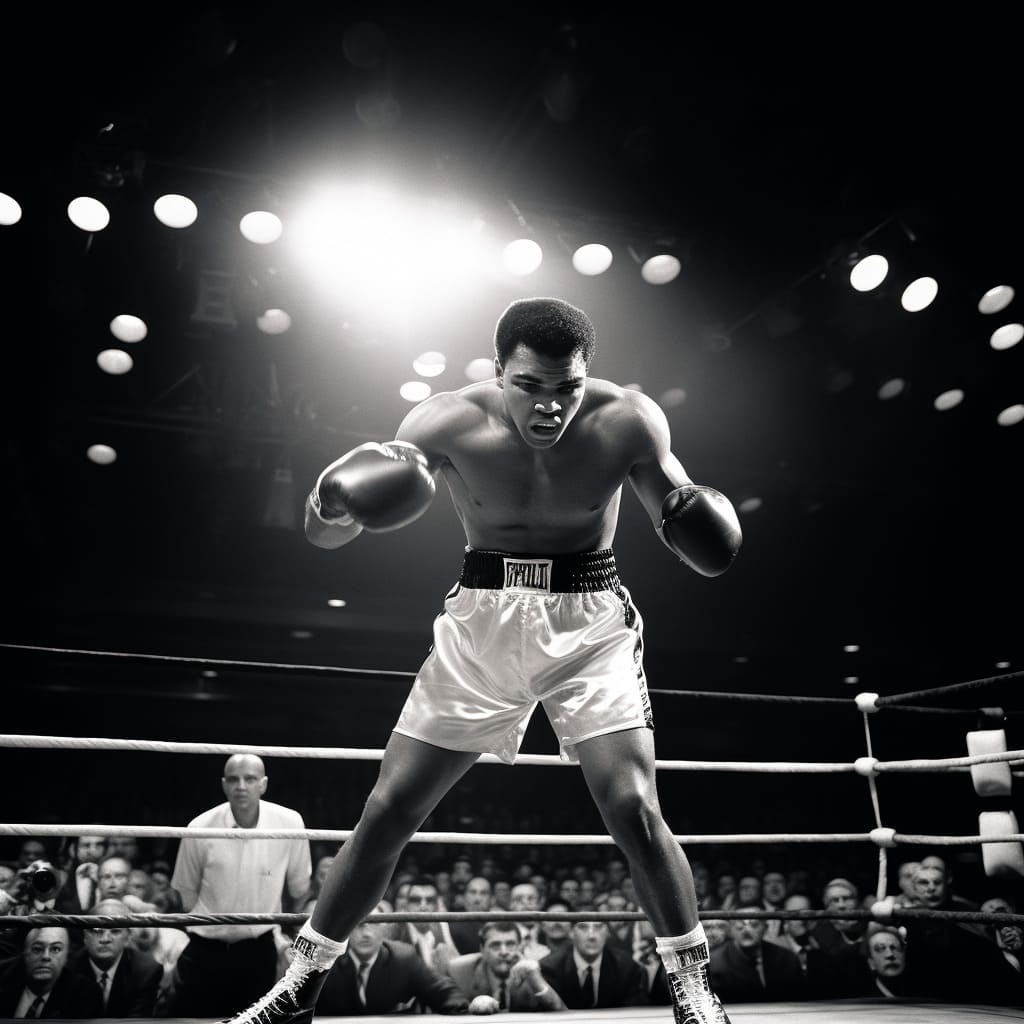 Mohammed Ali in the Ring