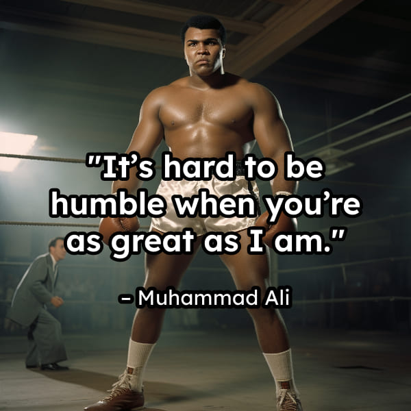 boxing quote Muhammed Ali