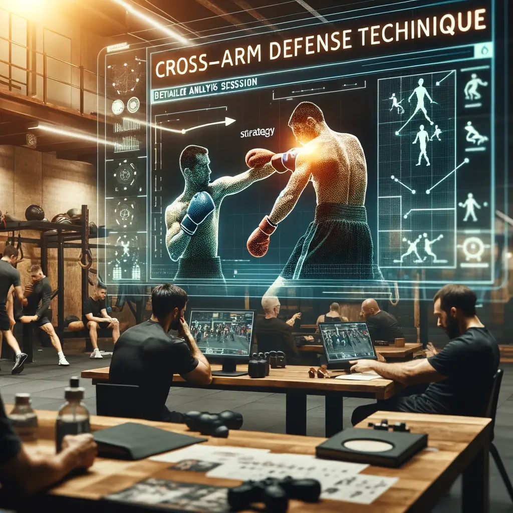 The Cross-Arm Defense Technique