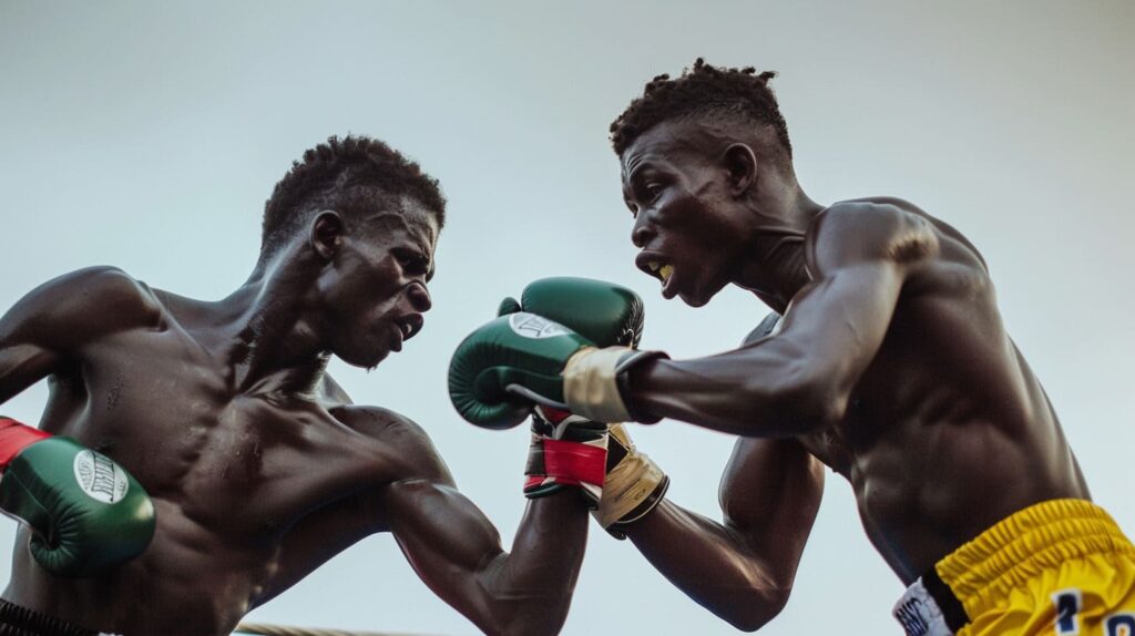 bierglas Ghanaian Boxing Style boxing match 75bc7d83 abaa 46fa 9003 206bd9f69010
