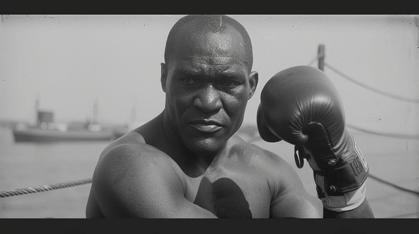 bierglas Jack Johnson Galveston Giant boxing ec2d4d76 7c96 4da1 846c 4535e1f119b7